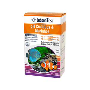 Test pH Ciclideos e Marinhos Labcon Alcon - 19ml Test pH Ciclideos e Marinhos Labcon Alcon - 19ml