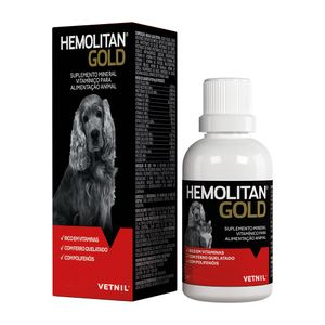 Hemolitan Gold Suplemento Cães e Gatos Hemolitan Gold Suplemento Cães e Gatos