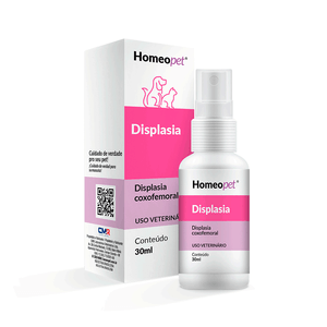 Displasia para Cães e Gatos Homeo Pet - 30 ml Displasia para Cães e Gatos Homeo Pet - 30 ml