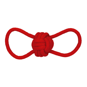 Mordedor Corda Bola Vermelho Kelev - Único Mordedor Corda Bola Vermelho Kelev - Único