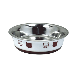 Comedouro Gatos Inox Fusion Branco Jambo - 225 ml Comedouro Gatos Inox Fusion Branco Jambo - 225 ml