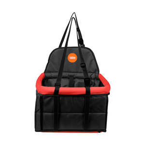Assento Transpet para Cães e Gatos Tubline Vermelho e Preto - P - Até 10kg Assento Transpet para Cães e Gatos Tubline Vermelho e Preto - P - Até 10kg