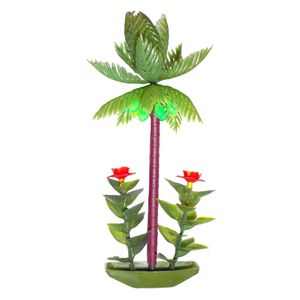 Planta Plástica para Aquário Coqueirinho Tudo Pet - Único