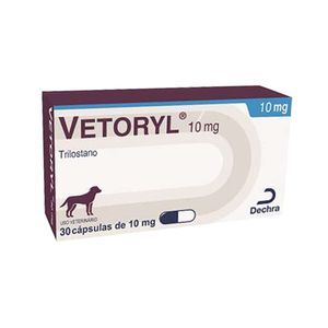 Vetoryl 10mg para Cachorro Dechra - 30 cápsulas Vetoryl 10mg para Cachorro Dechra - 30 cápsulas