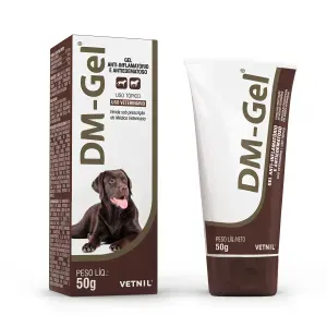 Anti-Inflamatório DM-Gel para Cães e Equinos - 50 g Anti-Inflamatório DM-Gel para Cães e Equinos - 50 g