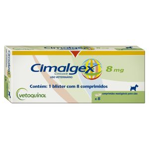 Cimalgex 8mg Anti-inflamatório para Cachorro Vetoquinol - 8 comprimidos Cimalgex 8mg Anti-inflamatório para Cachorro Vetoquinol - 8 comprimidos