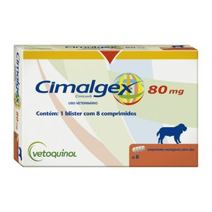 Cimalgex 80mg Anti-inflamatório para Cachorro Vetoquinol - 8 comprimidos Cimalgex 80mg Anti-inflamatório para Cachorro Vetoquinol - 8 comprimidos
