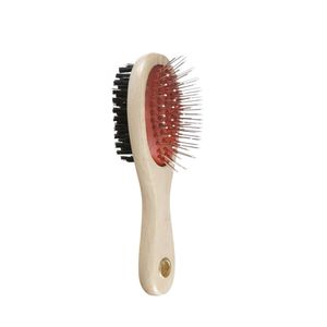 Escova Dupla para Cães e Gatos HomePet Escova Dupla para Cães e Gatos HomePet