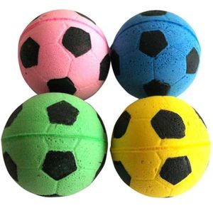 Kit Bolinhas Coloridas Futebol para Gatos Jambo - 04 unidades Kit Bolinhas Coloridas Futebol para Gatos Jambo - 04 unidades