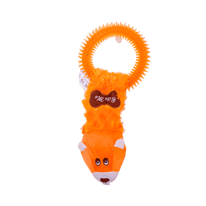Brinquedo Pelúcia Mordedor Esquilo Laranja Savana - Único Brinquedo Pelúcia Mordedor Esquilo Laranja Savana - Único