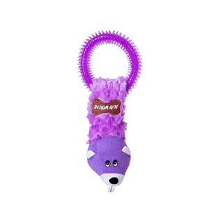 Brinquedo Pelúcia Mordedor Esquilo Roxo Savana - Único Brinquedo Pelúcia Mordedor Esquilo Roxo Savana - Único