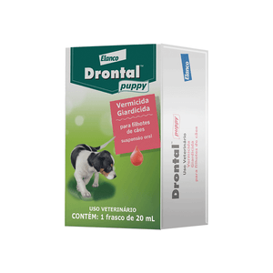 Vermífugo Drontal Puppy Suspensão - 20 ml Vermífugo Drontal Puppy Suspensão - 20 ml