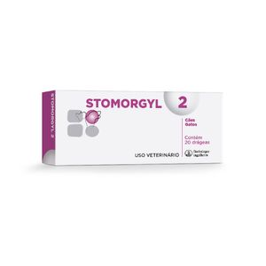 Stomorgyl 2 Antibiótico para Cães e Gatos - 20 Comprimidos Stomorgyl 2 Antibiótico para Cães e Gatos - 20 Comprimidos