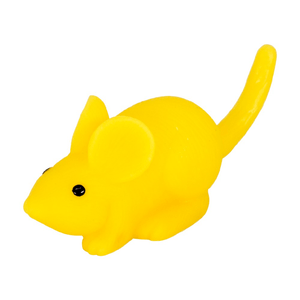 Brinquedo Ratinho Vinil LCM Amarelo - Único