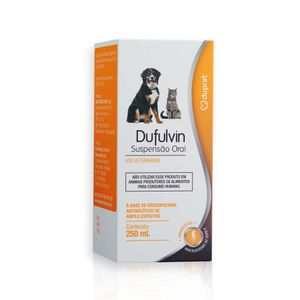 Dufulvin Suspensão Oral Antimicótico para Cães e Gatos - 250 ml