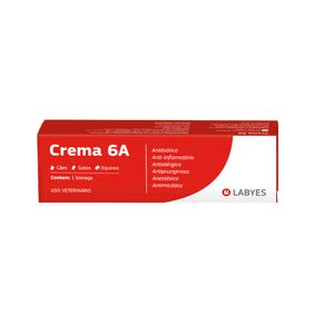 Crema 6A Pomada Dermatológica para Cães e Gatos Crema 6A Pomada Dermatológica para Cães e Gatos