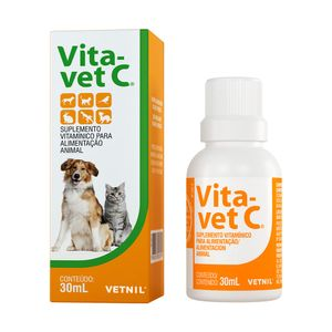 Vita-vet C Suplemento Vitamínico Vetnil - 30 ml Vita-vet C Suplemento Vitamínico Vetnil - 30 ml