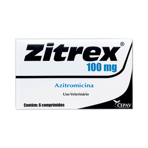 Zitrex 100mg com 6 comprimidos - Único Zitrex 100mg com 6 comprimidos - Único