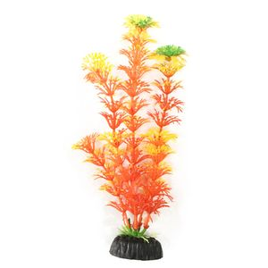 Planta Plástica para Aquário Soma Laranja - Único