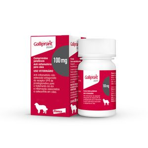 Galliprant 100mg Anti-inflamatório para Cachorro - 7 comprimidos Galliprant 100mg Anti-inflamatório para Cachorro - 7 comprimidos