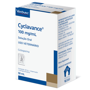 Cyclavance 100mg para Cães Virbac Cyclavance 100mg para Cães Virbac