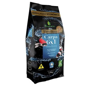 Ração Premium para Carpa 6x1 Poytara Ração Premium para Carpa 6x1 Poytara