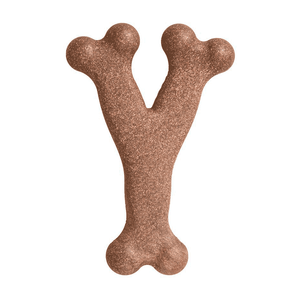 Brinquedo Mordedor Osso Wishbone Jambo Bacon - P Brinquedo Mordedor Osso Wishbone Jambo Bacon - P