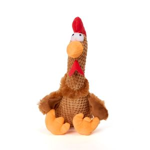 Brinquedo Pelúcia Galo Marrom Flicks - Único Brinquedo Pelúcia Galo Marrom Flicks - Único