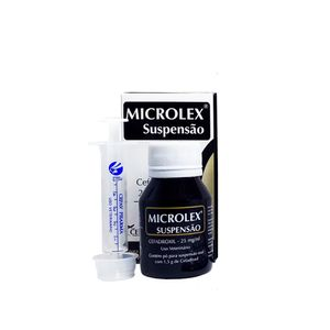 Antibiótico Microlex Suspensão Cães e Gatos Cepav - 60 ml Antibiótico Microlex Suspensão Cães e Gatos Cepav - 60 ml