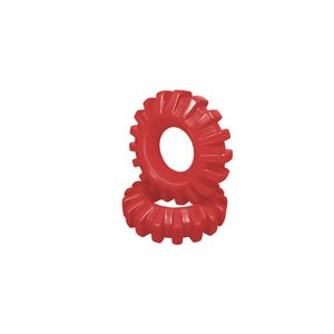 Brinquedo Pneu de Borracha Rally Especial Furacão Pet Vermelho Brinquedo Pneu de Borracha Rally Especial Furacão Pet Vermelho