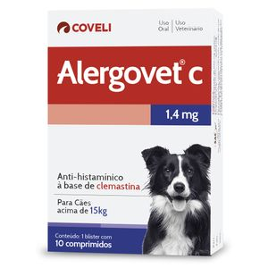 Alergovet C 1,4mg para Cães Acima de 15kg Alergovet C 1,4mg para Cães Acima de 15kg