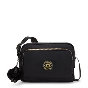 Bolsa Kipling Abanu M Zip - Preto