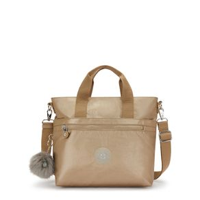 Bolsa Kipling Zamora Up - Dourado