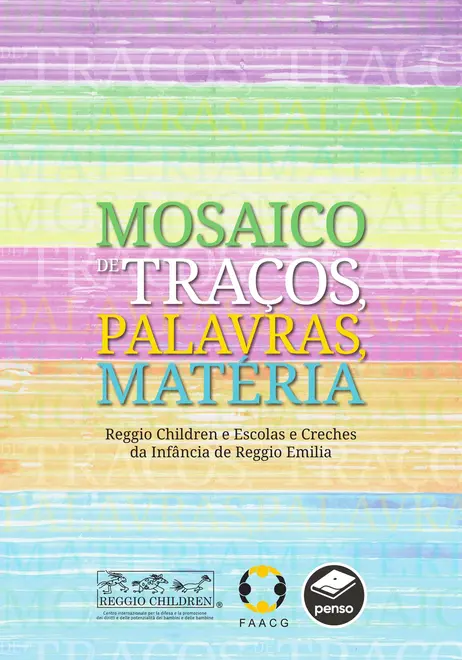 Mosaico de traços, palavras, matéria Mosaico de traços, palavras, matéria
