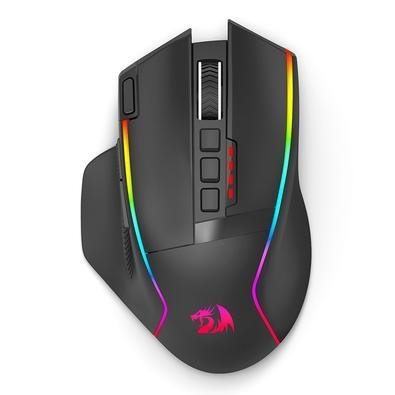 Mouse Gamer Redragon Swain, RGB, 16000 DPI, 9 Botões, Preto - M915RGB-WL Mouse Gamer Redragon Swain, RGB, 16000 DPI, 9 Botões, Preto - M915RGB-WL