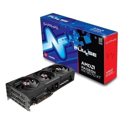 Placa de Vídeo Sapphire PULSE RX 9070 XT GAMING AMD Radeon, 16GB, GDDR6, Dual HDMI, Dual DP, RDNA 4 - 11348-03-20G Placa de Vídeo Sapphire PULSE RX 9070 XT GAMING AMD Radeon, 16GB, GDDR6, Dual HDMI, Dual DP, RDNA 4 - 11348-03-20G