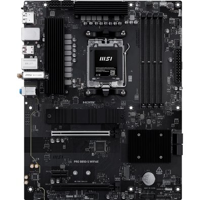 Placa-Mãe MSI PRO B850-S WiFi 6E, AMD AM5, ATX, DDR5 - PROB850SWIFI6E Placa-Mãe MSI PRO B850-S WiFi 6E, AMD AM5, ATX, DDR5 - PROB850SWIFI6E