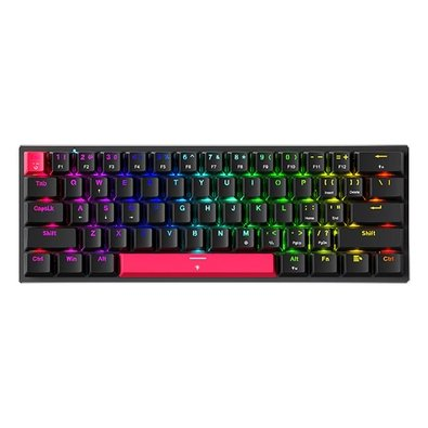 Teclado Gamer Magnético Machenike K500 M61, RGB, Polling Rate 8000Hz, ABNT2, Preto - JJ02GC00K Teclado Gamer Magnético Machenike K500 M61, RGB, Polling Rate 8000Hz, ABNT2, Preto - JJ02GC00K