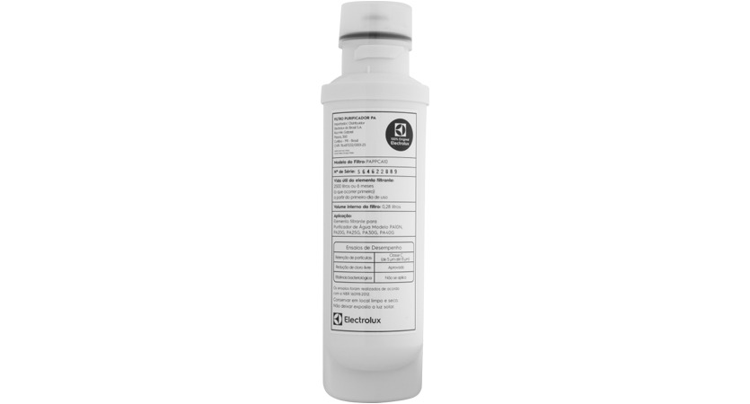 Filtro Refil para Purificador de Água Electrolux PA10N, PA20G, PA25G, PA30G, PA40G Filtro Refil para Purificador de Água Electrolux PA10N, PA20G, PA25G, PA30G, PA40G