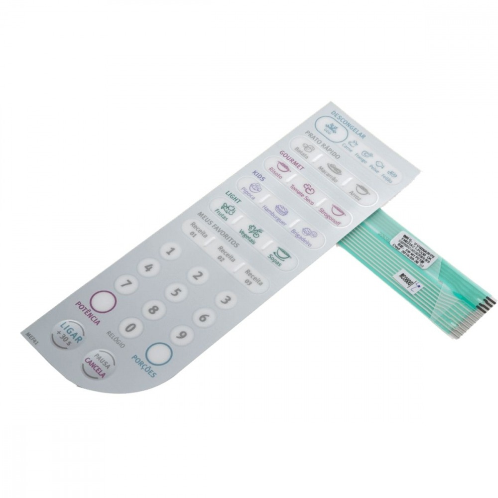 Membrana Painel Electrolux Microondas 69580894 - 110V Membrana Painel Electrolux Microondas 69580894 - 110V
