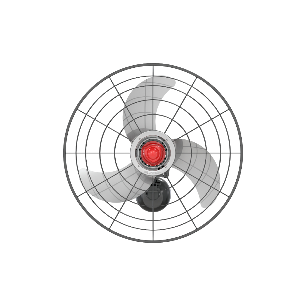 Ventilador de Parede Ventisol Power 70cm Oscilante Cinza - Bivolt Ventilador de Parede Ventisol Power 70cm Oscilante Cinza - Bivolt