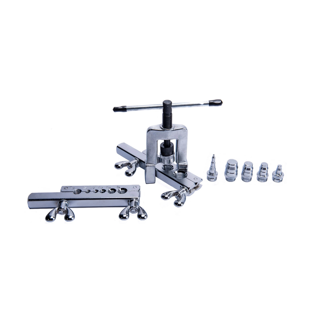 Flangeador 1/8 a 3/4 Kit com Alargador e com Maleta Hulter HT5275F Flangeador 1/8 a 3/4 Kit com Alargador e com Maleta Hulter HT5275F