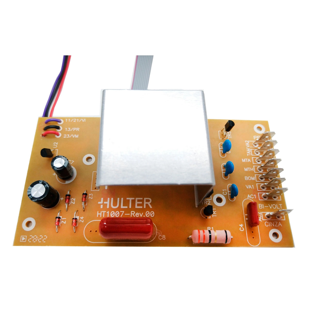Placa de Potência para Lavadora Hulter HT7L4030P - Bivolt Placa de Potência para Lavadora Hulter HT7L4030P - Bivolt