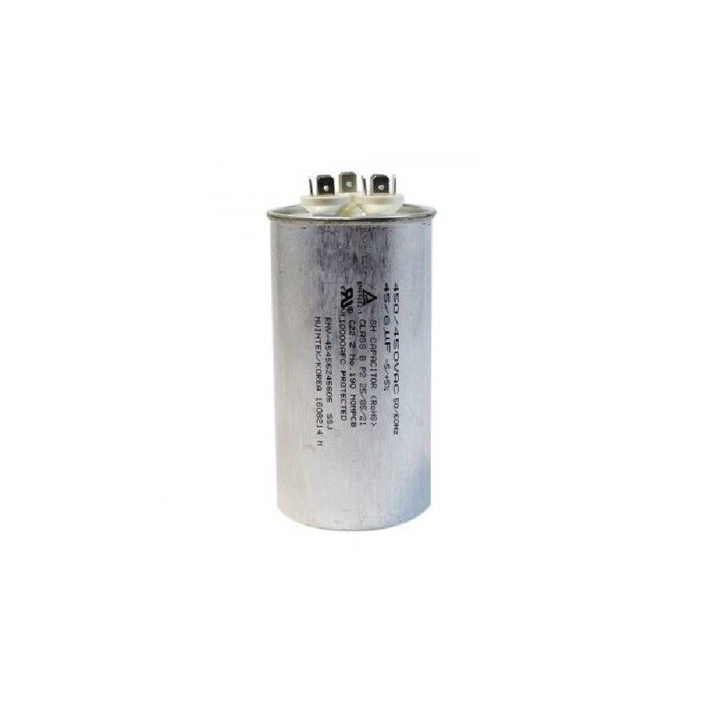 Capacitor Duplo Alumínio para Ar Condicionado LG EAE43285415 - 450V Capacitor Duplo Alumínio para Ar Condicionado LG EAE43285415 - 450V