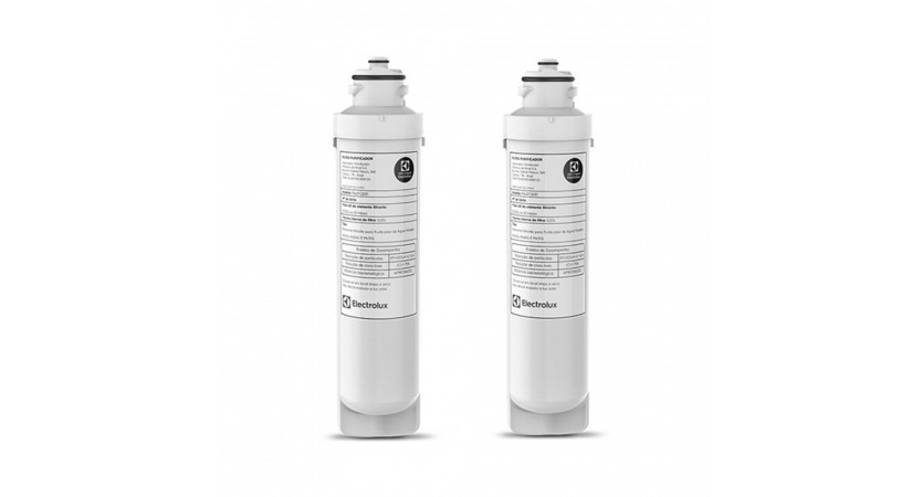 Kit Filtro Refil Original para Purificador de Água Electrolux 2 Unidades Pa21G, Pa26G, Pa31G Kit Filtro Refil Original para Purificador de Água Electrolux 2 Unidades Pa21G, Pa26G, Pa31G