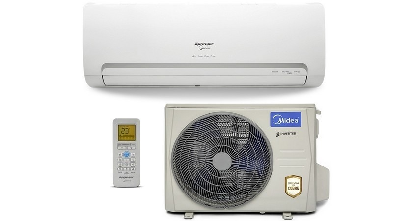 Ar Condicionado Split Inverter 18000 BTUs Springer Midea Quente/Frio 42MBQA18M5 - 220V Ar Condicionado Split Inverter 18000 BTUs Springer Midea Quente/Frio 42MBQA18M5 - 220V