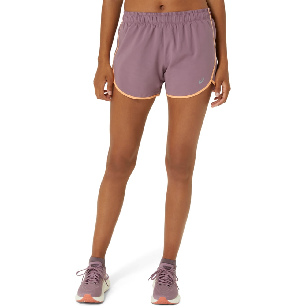 Shorts ASICS Icon 4In - Feminino - Roxo