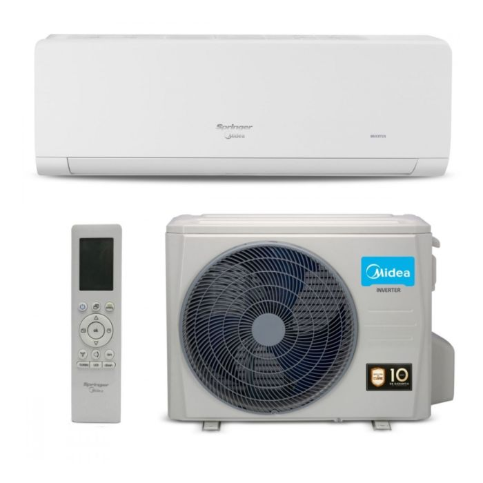 Ar Condicionado Split Inverter 9000 BTUs Springer Midea Xtreme Save Quente/Frio 42AGQA09M5- 220V Ar Condicionado Split Inverter 9000 BTUs Springer Midea Xtreme Save Quente/Frio 42AGQA09M5- 220V