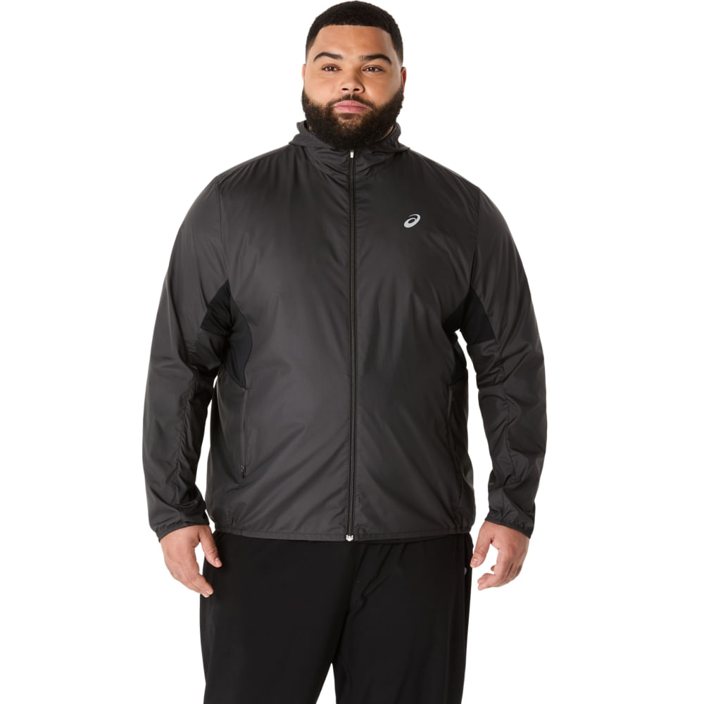 Jaqueta ASICS Silver - Masculino - Preto Jaqueta ASICS Silver - Masculino - Preto