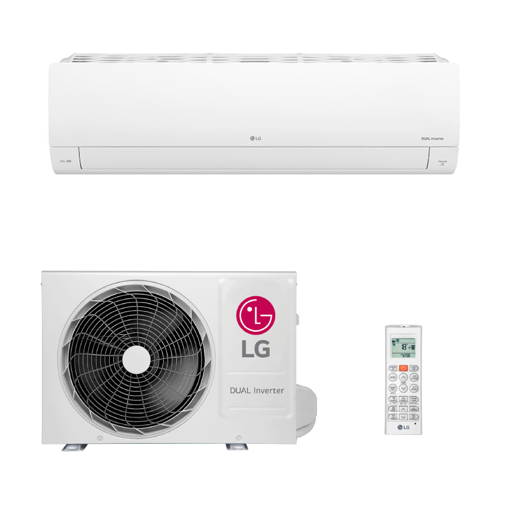 Ar Condicionado Split 12000 BTUs LG AI Dual Inverter Compact Frio S3NQ12JAQAL.EB2GAMZ - 220V